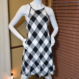 Black & White PHILOSOP Shift Sundress sz 8 Petite